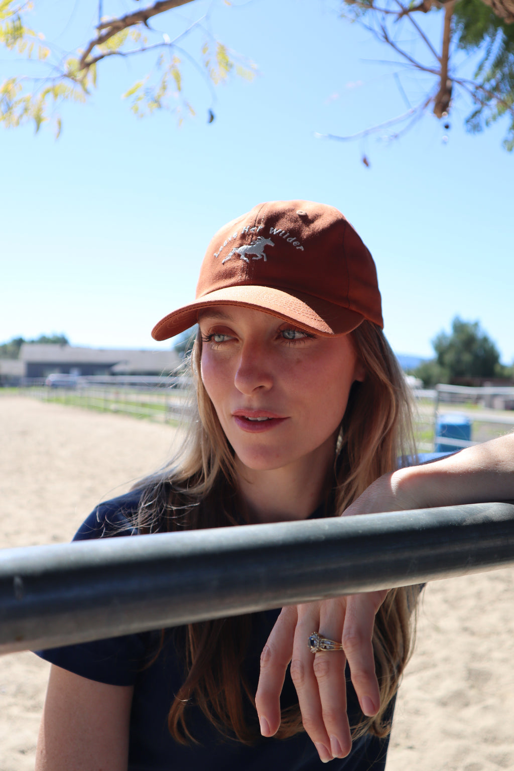 Leave Her Wilder Dad Hat