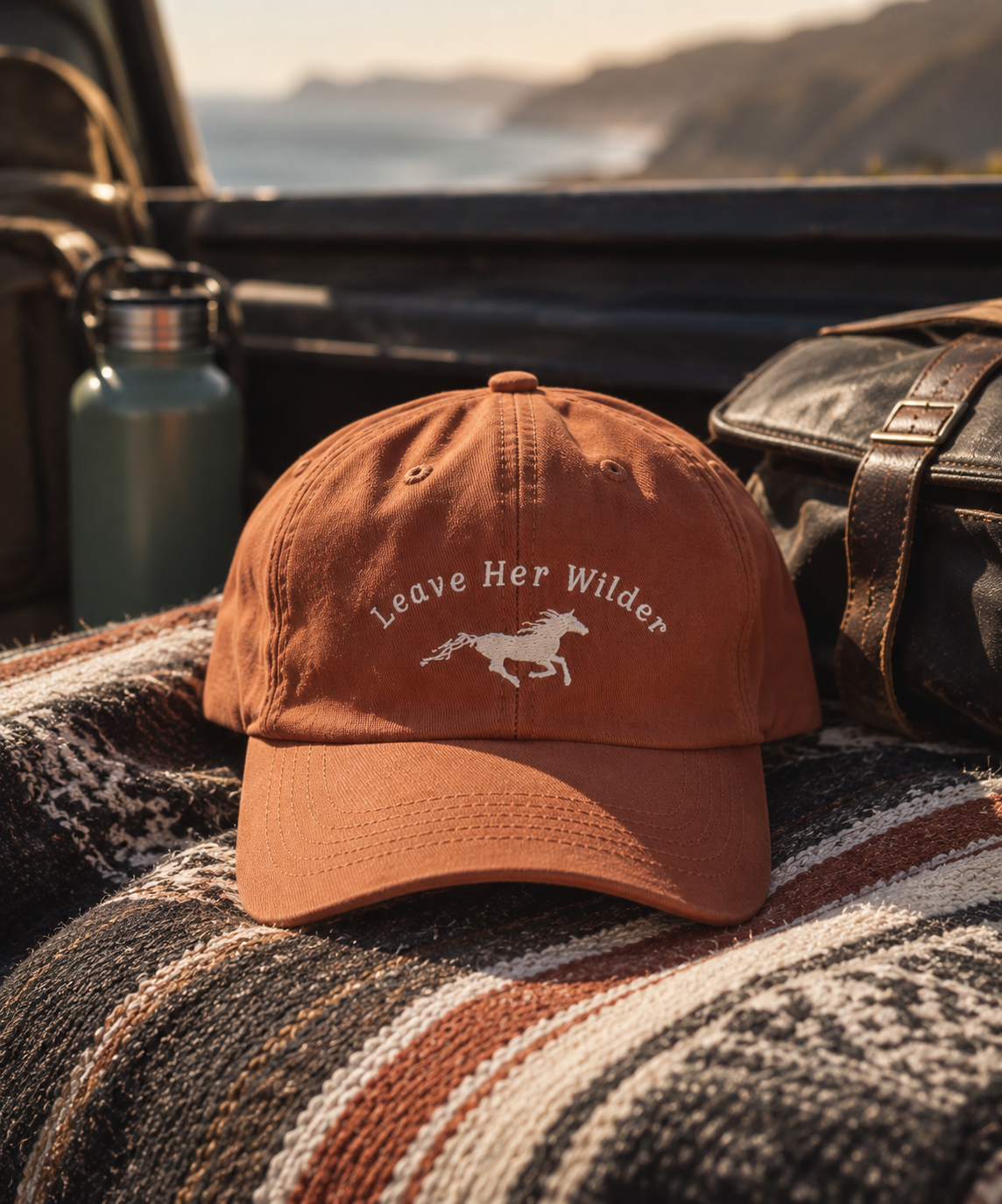 Leave Her Wilder Dad Hat